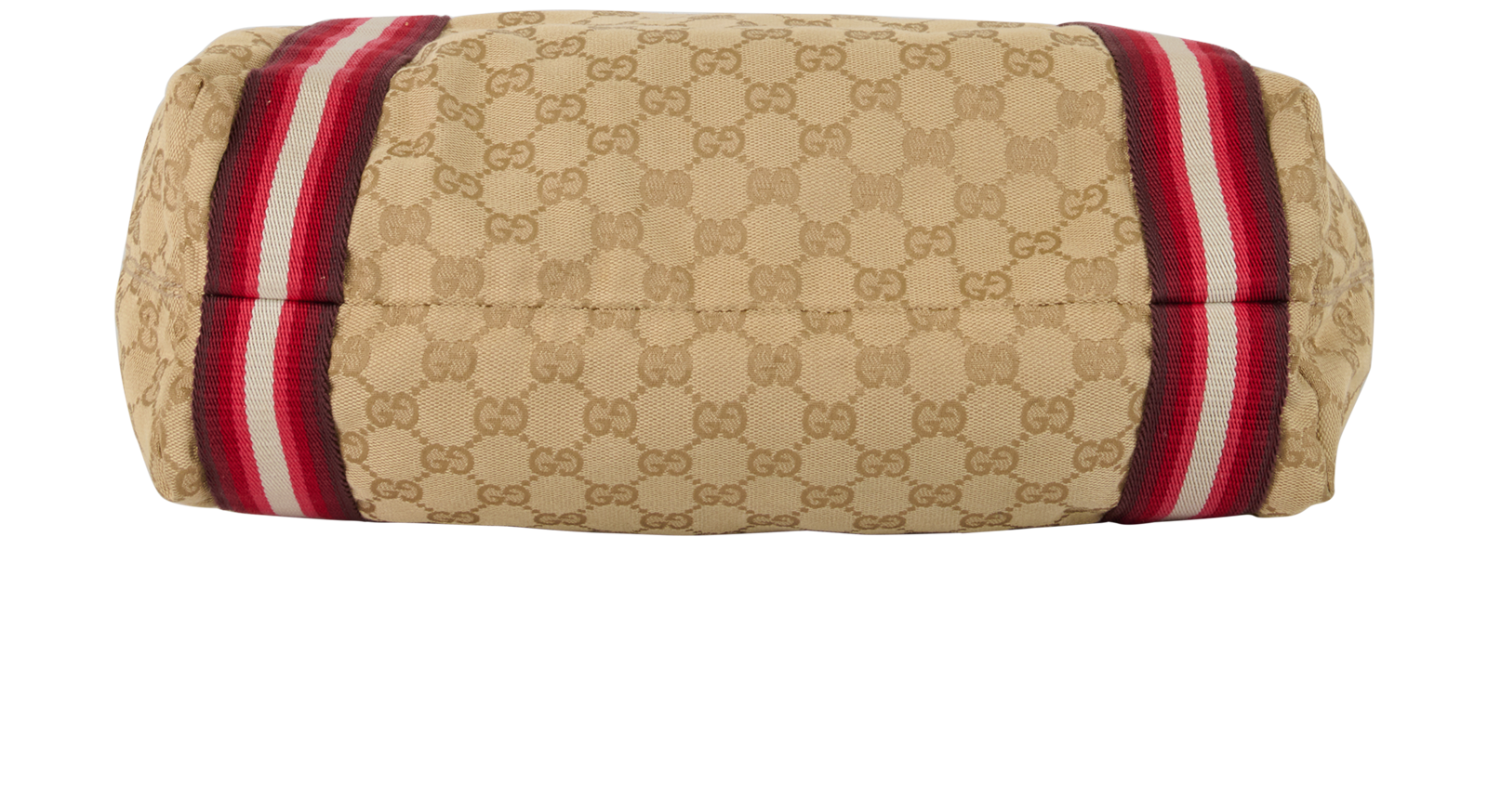 Sherry Line Tote Bag, &pound;230, Handbags, Beige/Red, Canvas, Top view